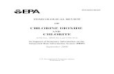 Toxicological Review of Chlorine Dioxide and Chlorite (CAS ... · Properties Chlorine dioxide Chlorite (sodium salt) CAS registry number 10049-04-4 7758-19-2 Molecular formula ClO