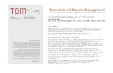 Transnational Dispute Management - ICCA Arbitration · TDM (Transnational Dispute Management): Focusing on recent developments in the area of Investment arbitration and Dispute ,