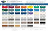 5967 NW 31st Ave APPLIQUE COLOR CHART Ft Lauderdale, FL ... · To order with adhesive, add an "8" to the end of the six digit code. ... 342-511 Blue2-ply 1/8" Matte/ Blue 312-561