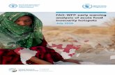 FAO-WFP early warning analysis of acute food insecurity hotspots · COVID-19 pathways of impact on food security Pathway 1: Impacts on food access through reduced house-hold purchasing