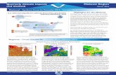 uarterly Climate Impacts Midwest Region and Outlook · 2016-03-23 · The Climate Prediction Center temperature outlook (L) and precipitation outlook (R) for April through June 2016.