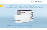 VARTA Energy Storage Systems - Tindo Solar · 2019-02-26 · Energy storage systems from VARTA Storage support this independence and the energy revolution. 24 hours of solar energy