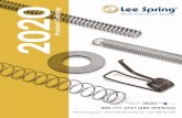 2020 - Lee Spring...Lee Spring products are exempt from the O SHA Hazardous Communication Standard. All Lee Spring 302 Stainless Steel Standard, Heavy Duty and Instrument Stock Springs