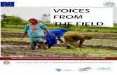 VOICES FROM THE FIELD - SUCCESS · Voices from the Field is a representation of poor communities from Sindh, Pakistan, which does not only cover the level of the community living