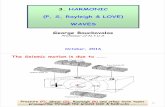 3. HARMONIC ((, , y gP, S, Rayleigh & LOVE) WAVESusers.ntua.gr/...earthquake_eng_Ch3-WAVES-ADERS-16.pdf · 3.2 ELASTIC WAVES IN nonELASTIC WAVES IN non--UNIFORM UNIFORM MEDIA ( ith