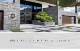 2018 SOURCE GUIDE · For more than half a century, Cultured Stone® has produced premium manufactured stone veneer, created by the finest master craftsman. As we embrace the strong