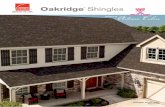 Oakridge Artisan Colors - Kendall County Roofing · Oakridge® Artisan Colors are specially designed to provide a unique blend of artistry and craftsmanship that will give your home