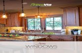 WINDOWS…ProVia’s windows have weatherstripping on both the window frame and sash, ensuring you get a good seal at the important locations where air …