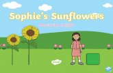 Welcome to my garden! My name is Sophie. measure each ... · Welcome to my garden! My name is Sophie. My favourite flowers are sunflowers and there are lots of them in my garden.