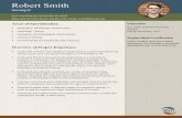 Education Registration/Certification … · Robert Smith Geologist Education B.S., Earth and Environmental Science Lehigh University, 2017 Registration/Certification OSHA Certified