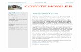 COYOTE HOWLER - Cascade Ridge PTSAcascaderidgeptsa.org/Doc/Howler/Howler_2015_4.pdf · The 2015 Science Fair was a blast for all! The excitement for science began with a kick-off