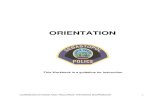 ORIENTATION - ci.sebastopol.ca.us · ORIENTATION * This Workbook is a guideline for instruction. COMMUNICATIONS AND RECORDS TRAINING WORKBOOK 2 OVERVIEW OF THE DEPARTMENT 1. Police