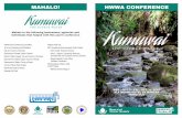 MAHALO! HWWA CONFERENCE · MAHALO! HWWA 2019 Conference Committee All of our Presenters and Exhibitors City and County of Honolulu Department of Health, State of Hawaii Board of Water