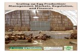 Scaling-up Egg Production: Management, Markets, Regulation ... · Scaling up egg production: management, markets, regulation and finances. University of Vermont. UVM Extension helps