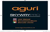 Aguri Skyway Pro User Manual v1 multi language€¦ · Aguri Skyway Pro User Manual v1_multi language.indd 8 07/11/2016 16:13. EN • 8 EN • 9 GPS speed trap settings The GPS speed