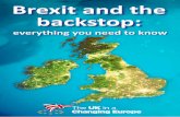 Brexit and the backstop · 2019-02-08 · this report will be a one-stop shop for everything you need to know about the backstop: how it came to be, why it came to be and why, almost