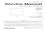 Order No. PHAT081002C3 Service Manual - Panasonic · Panasonic Model NA-F70T1 / NA-F70T1P / NA-F70H1 / NA-F821H Instruction for usage: The work repair and changing of space part should