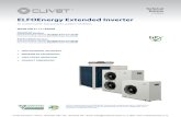 ELFOEnergy Extended Inverter - Cooke Industries€¦ · INVERTER DC TECHNOLOGY 100% SILENT OPERATION COMPACT DIMENSIONS. Technical Bulletin. Air cooled inverter heat pump for outdoor