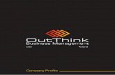 OutThink Company Profile 29-9-2018obmuae.com/wp-content/uploads/2018/10/OutThink... · OutThink Business management is in the business of developing high-performance and innovative