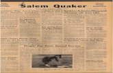 SPLAT OTTERS al em Quaker SPARTANS THOSEhistory.salem.lib.oh.us/SalemHistory/Quaker... · PAN irHOSE OTTERS al em Quaker SPLAT THOSE SPARTANS 38 No. 11 SALEM HIGH SCHOOL, SALEM, OHIO