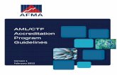 AML/CTF Accreditation Program Guidelines · Program provides an industry training and assessment framework for individuals working in the Australian financial services sector. Accreditation