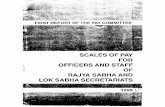 SCALES OF PAY FOR OFFICERS AND STAFF RAJYA SABHA AND …164.100.47.193/intranet/establishment/handbook2/3rd... · CONTENTS CORR.IGENDA TO THE FIRST REPORT OF THE PARLIAMENTARY PAY