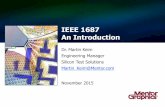 IEEE 1687 An Introduction - Home | Nordic Test Forum · Core logic LBIST CNTL Scan chain Scan chain wrapped core clock control tristate safety signatures SerDes Vdd droop ring osc
