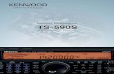 Peerless Performance TS-590S...approaches the target frequency, a virtually ﬂ at dynamic range is maintained. Even with strong adjacent interference, you can capture a clear signal.