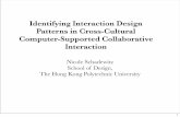 Identifying Interaction Design Patterns in Cross-Cultural ...sfussell/CHI2007/SchadewitzSlides.pdf · Identifying Interaction Design Patterns in Cross-Cultural Computer-Supported
