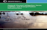 Natural Hazard Mitigation Saves: Utilities and Transportation … · 2018-10-30 · • Flood mitigation for roads and railroads (five grants), with BCRs ranging between 2.0 and 11.0