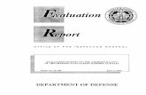 Evaluation Report on the Administration of the Defense ... · OF THE DEFENSE EVALUATION SUPPORT ACTIVITY June 7, 1996 . DEPARTMENT OF DEFENSE . Additional Information and Copies .