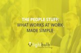 Lightbulb: Life At Work. Made . ... â€¢ Boost your confidence, resilience and motivation â€¢ Rewire