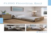 FL250 Floorline Bed · Backrest Range 0 - 60 0 Knee Bend Range 0 - 35 0 Underbed Clearance Variable. Minimum 30mm Mattress Platform 4 Sections Product Weight - Single 105kg ... BEB046250