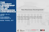 New Business Developmentsalesthoughtleadership.org/wp-content/uploads/2014/06/New-Busine… · Leveraging Social Networks to Improve Sales Prospecting Outcomes - Srinath Gopalakrishna,