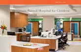 Benjamin Russell Hospital for Children · with Dallas design firm HKS and Brimingham-based Knoll dealer Business Interiors, Inc. to furnish the newly constructed twelve-story, 760,000-square-foot