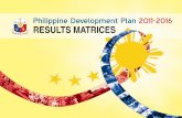 Philippine Development Plan 2011-2016 RESULTS …...Introduction 1 Message of the Director-General Th e Philippine Government, in the last several years, has been pursuing the “whole