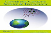 Center CatalytiC SCienCe & teChnology · the Center for Catalytic Science and Technology was founded at the University of Delaware in 1978. The Center has pioneered multidisciplinary