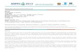 ADIPEC 2013 Technical Conference Manuscript 20130912 · abstract by the named author(s). Abstract: This paper presents four years of successful implementation of a new methodology