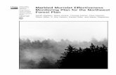 United States Marbled Murrelet Effectiveness Agriculture ... · Monitoring Plan for the Northwest Forest Plan Sarah Madsen, Diane Evans, Thomas Hamer, Paul Henson, Sherri Miller,