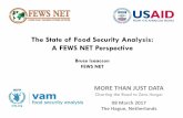 The State of Food Security Analysis: A FEWS NET Perspective€¦ · FAMINE EARLY WARNING SYSTEMS NETWORK 17 2. Monitor key risk factors Remote sensing Rainfall Forecasts Field Assessments