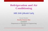 Refrigeration and Air Conditioning and Air Conditioning.pdf · Air Conditioning is the most important application of refrigeration. “Air Conditioning is the process of air treatment