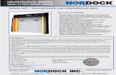 SEAL-TITE DOCK SEALS · Nordock guarantees that the STP Model of dock seals will perform as described and to the full satisfaction of the purchaser for one-year from date of receipt.