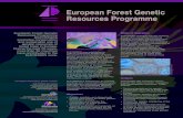 European Forest Genetic Resources Programme · other FOREST EUROPE commitments on forest genetic resources and relevant decisions of the Convention on Biological Diversity (CBD).
