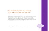 Pancreatic Cancer Awareness Survey - Celgene · Celgene Corporation is releasing results of a Global Pancreatic Cancer Awareness Omnibus Survey of more than 7,000 adults in the United