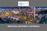 INDUSTRIAL EQUIPMENT & MATERIALS · AHU : AIR HANDLING UNITS FOR BUILDING HVAC SYSTEMS. AIR COMPRESSORS. CONTAINER-TYPE SEA WATER DESALINATION PLANTS RIVER & LAKE WATER PURIFICATION