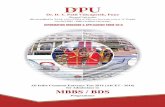 Dr. D. Y. Patil Vidyapeeth, Pune · 2019-10-24 · MBBS / BDS All India Common Entrance Test 2016 (AICET - 2016) forAdmissions to Programmes INFORMATION BROCHURE & APPLICATION FORM