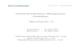 Chemical Substances Management Guidelines Revision No. 1 · Document No. NES-0NN152 (E) Chemical Substances Management Guidelines （Revision No. 1） Initial Edition : 22 / JAN