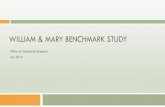WILLIAM & MARY BENCHMARK STUDY - College of William & Mary · WILLIAM & MARY BENCHMARK STUDY Office of Institutional Research July 2019. Table of Contents 2 ...