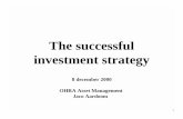 The successful investment strategy The successful investment strategy. 2 Investing in themes with good