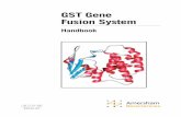 Handbook - huji.ac.ilwolfson.huji.ac.il/purification/PDF/Tag_Protein_Purification/GST/... · 1 GST Gene Fusion System Handbook Front cover shows the structure of glutathione S-transferase